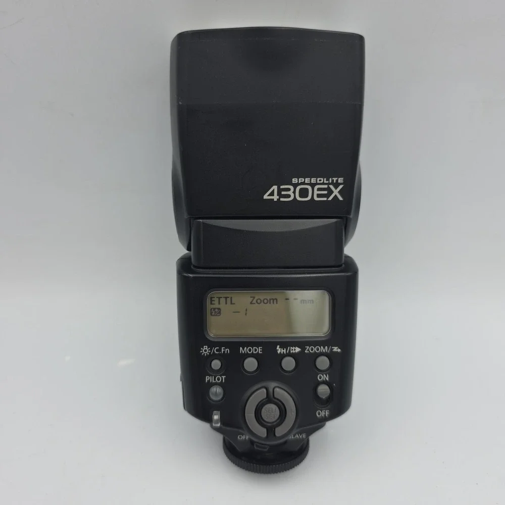 Canon 430EX Digital Speedlight Flash for Rebel T7i, T5, T3, 90D,80D DSLR Cameras